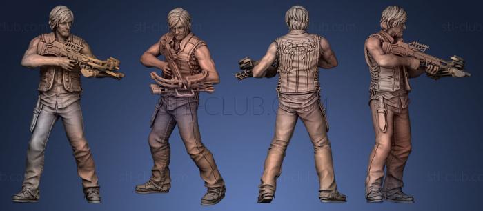 3D model Daryl Dixon (STL)